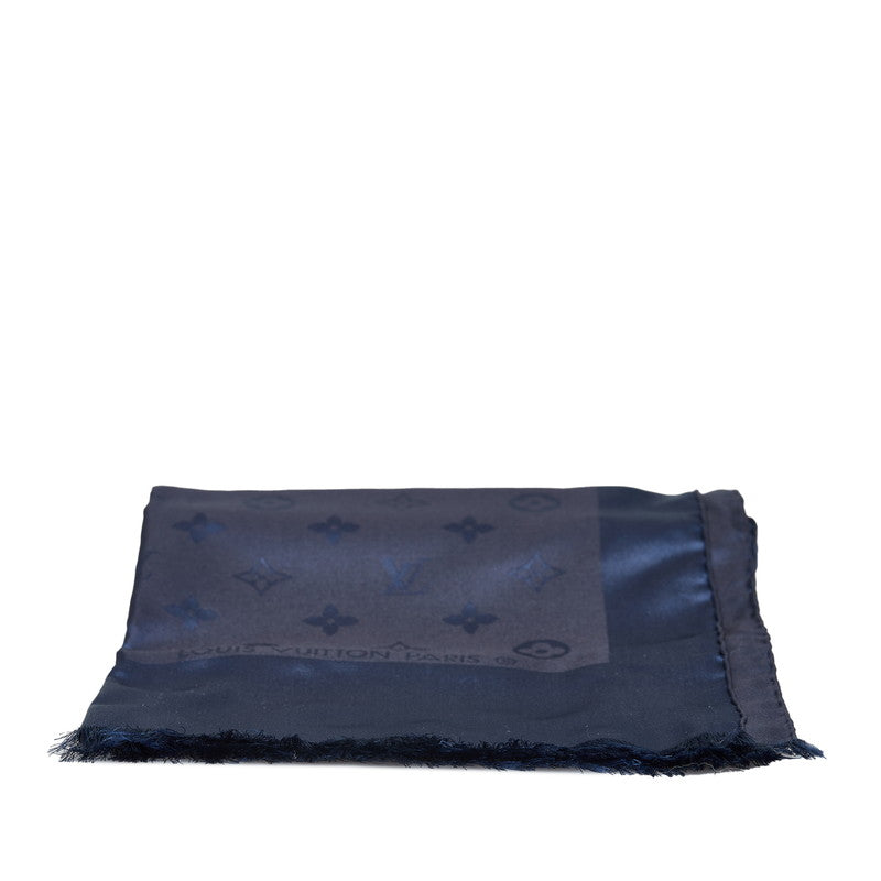 Louis Vuitton Monogram Band All-in-LV Scarf M77002 Brown Multicolor Silk  Louis Vuitton