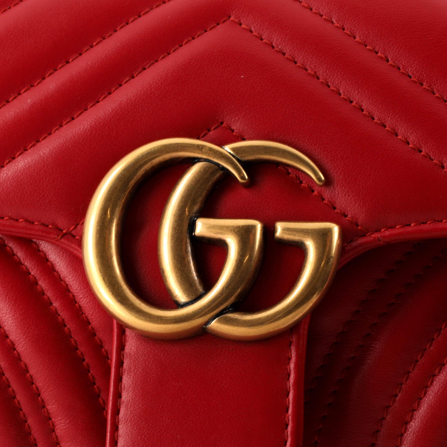 GG Marmont Flap Bag Matelasse Leather Mini