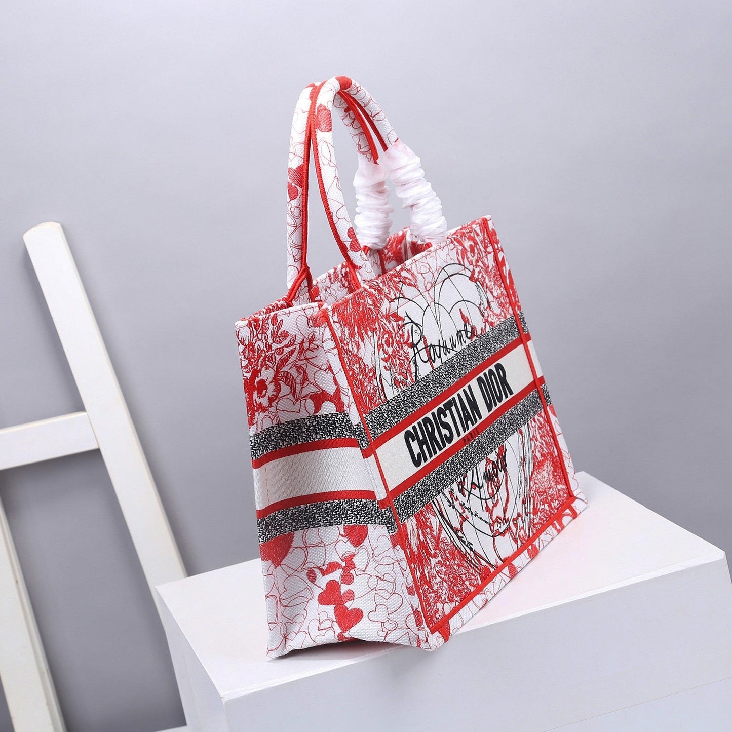 GLAMI MeGLAMIum Book Tote Red Multicolor , For Women, WomenÃ¢â‚¬â„¢s Handbags 14in/36cm CD