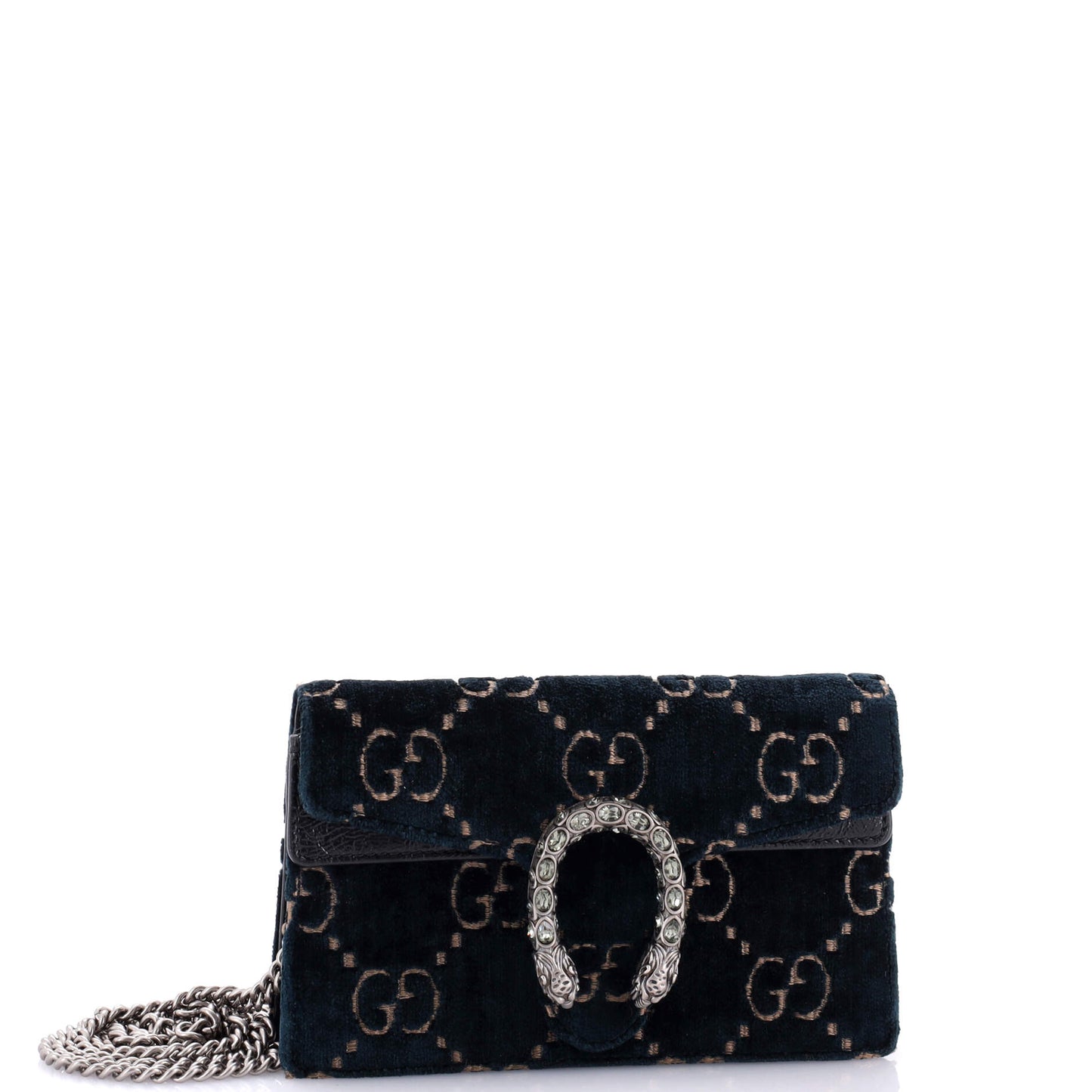 Dionysus Bag GG Velvet Super Mini