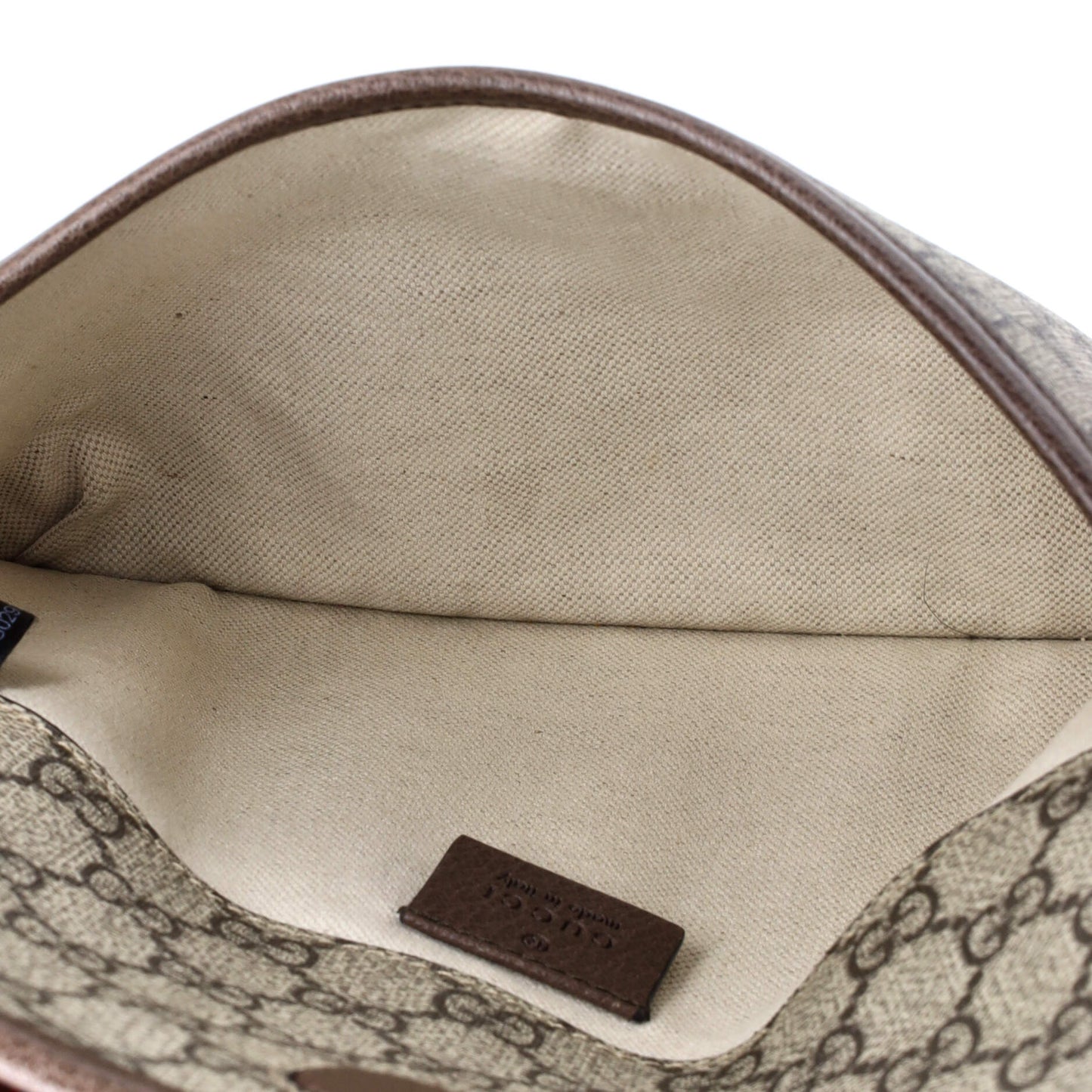 Neo Vintage Flap Belt Bag GG Coated Canvas
