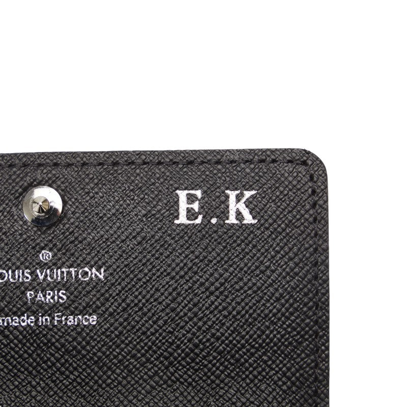 Louis Vuitton Graphite Multicle 6 Keycase N62662 Black PVC Leather  Louis Vuitton