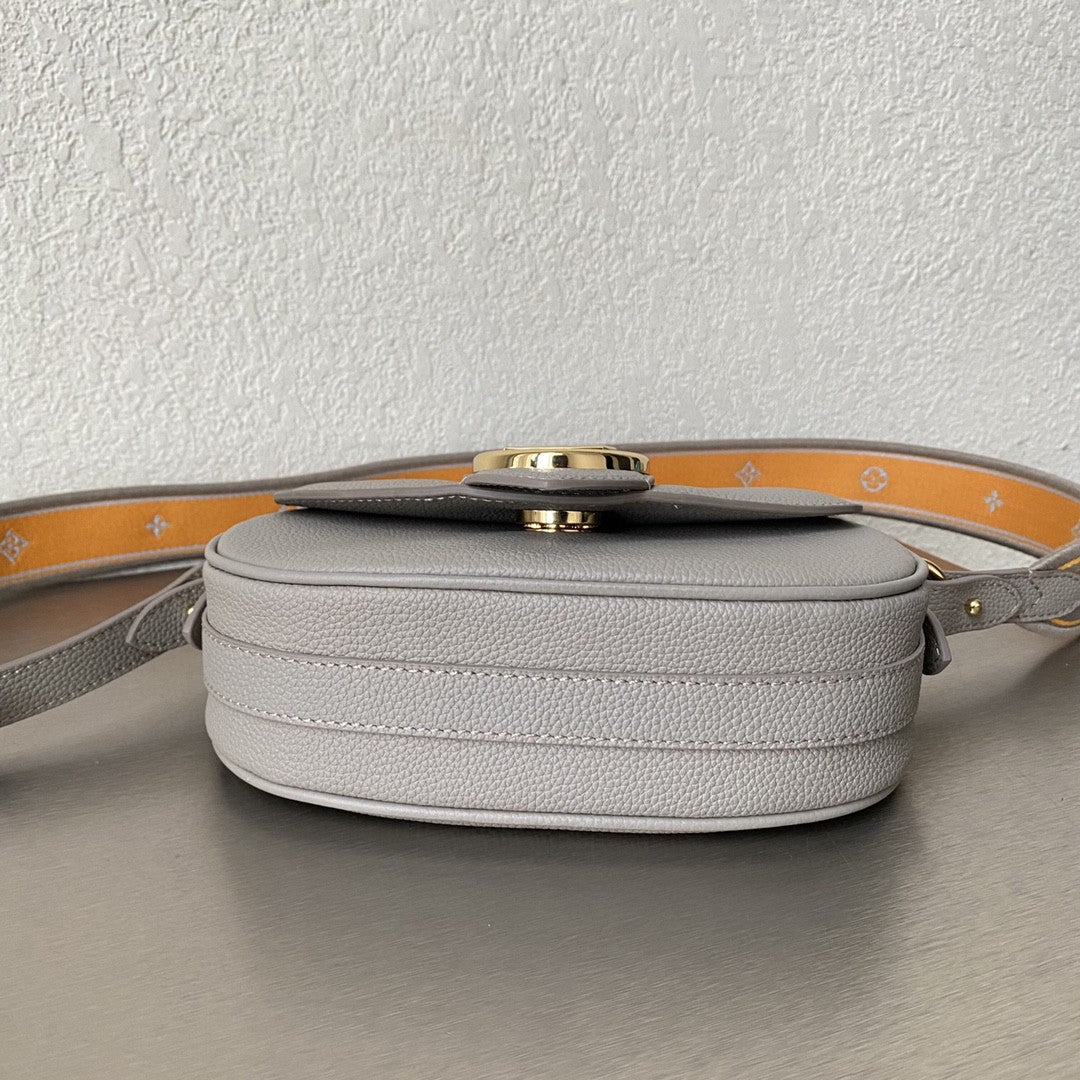 LV Point 9 Create By Nicolas GhesquieÃŒâ‚¬re With Monogram GlamIower 9.1in/22cm Grey For Women LV M55946