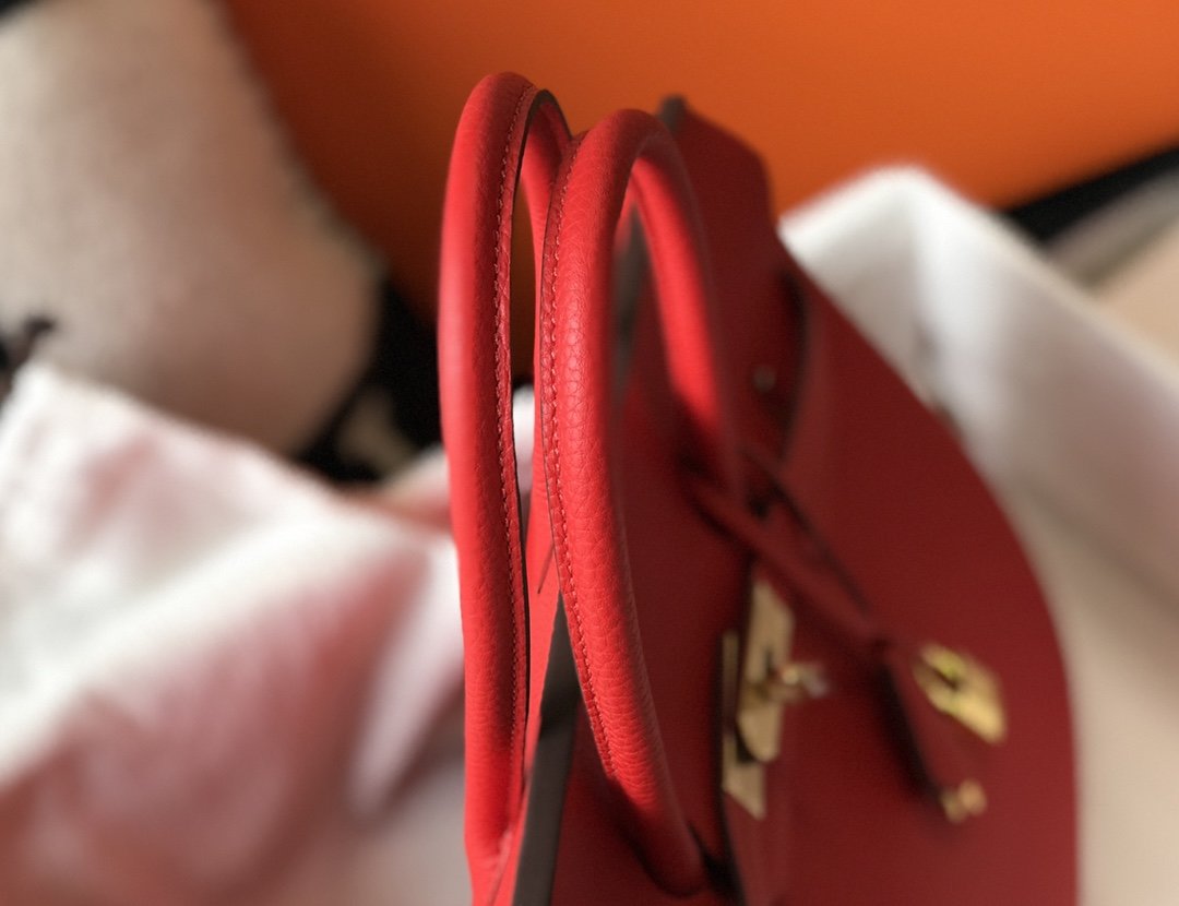GLAMI Birkin Rouge De Coeur Red Epsom Gold Hardware Bag For Women, Handbags, Shoulder Bags 30cm/12in
