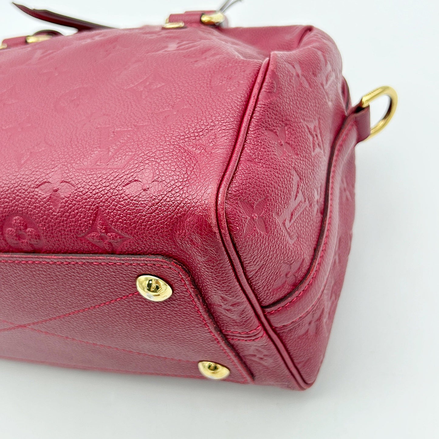 GLM-Monogram Empreinte Speedy Bandouliere 25 - Burgundy Handle Bags, Handbags LA29587