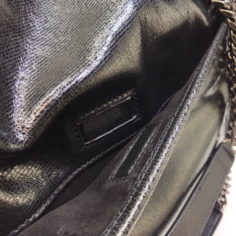 GLAMI Niki MeGLAMIum Chain Bag Black For Women 11in/28cm YSL
