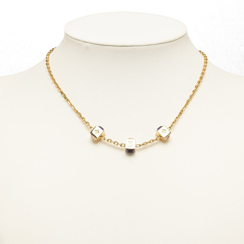 Louis Vuitton Louis Vuitton M65096 Collar Swarovski Gold Multicolor