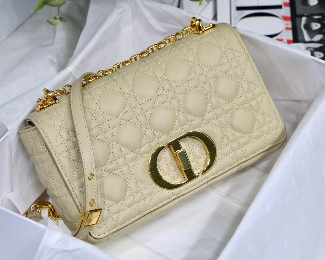 GLAMI Small Caro Bag Light Yellow For Women 8in/20cm CD M9241UWHC_M26Y