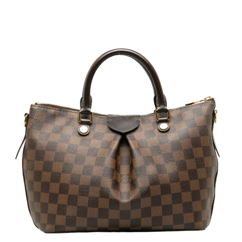 Louis Vuitton Damier Sienna MM Tote Handbag N41545 Brown Women's