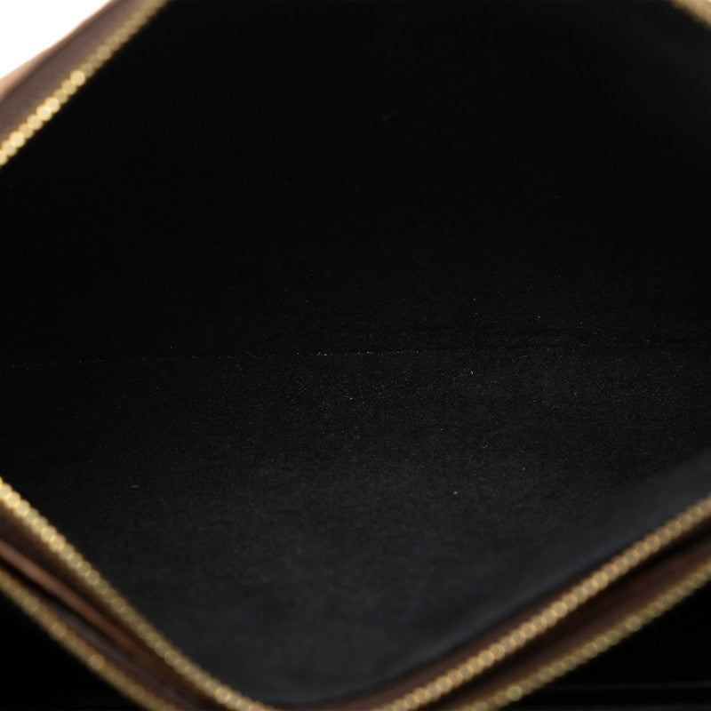 Louis Vuitton Monogram Giant Reversee Pochette Double  Shoulder Bag M69203 Brown PVC Leather  Louis Vuitton