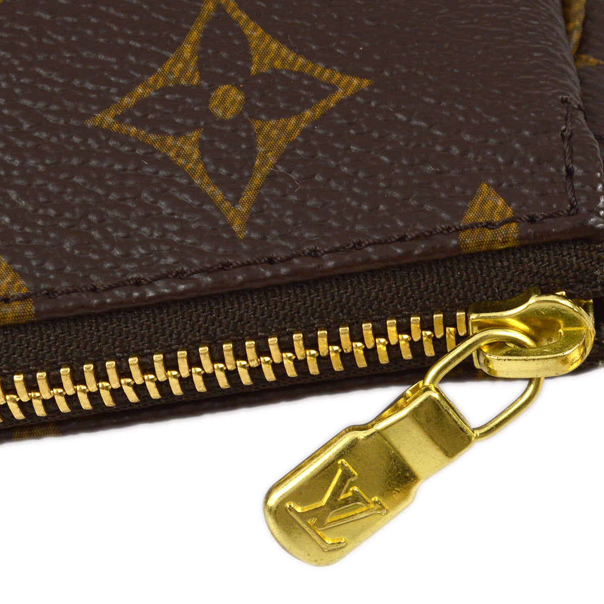 Louis Vuitton 2007 Monogram Mini Pochette Accessoires Handbag M58009