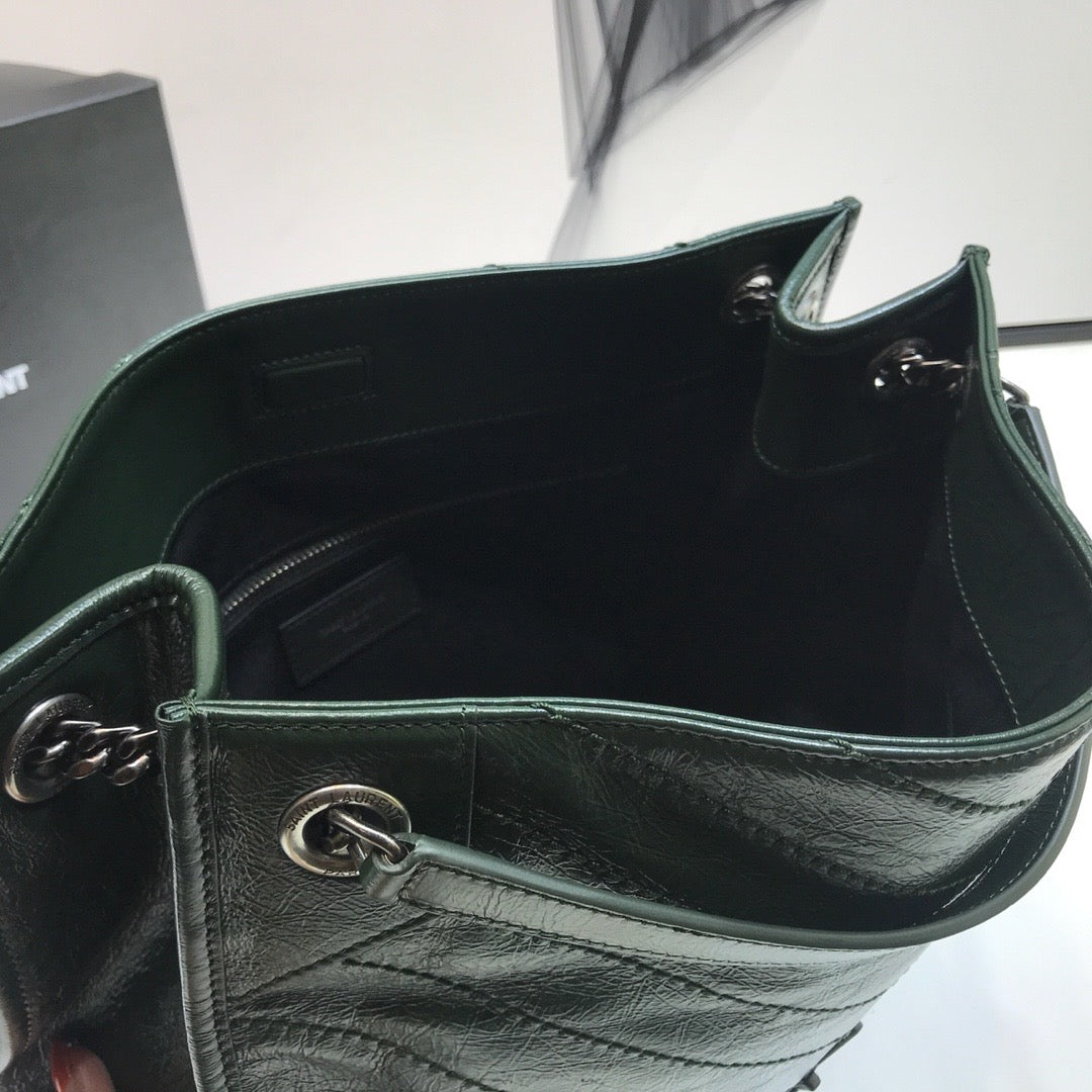 GLAMI Niki MeGLAMIum Shopping Bag Green For Women 12.6in/32cm YSL