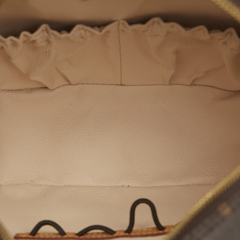 Louis Vuitton Monogram Spontaneous Handbag Shoulder Bag 2WAY M47500 Brown PVC Leather  Louis Vuitton