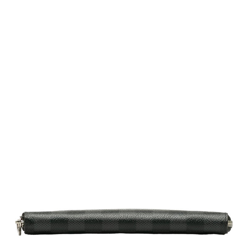 Louis Vuitton Louis Vuitton Damiere Graphite N63095 Long Wallet PVC/Leather Black