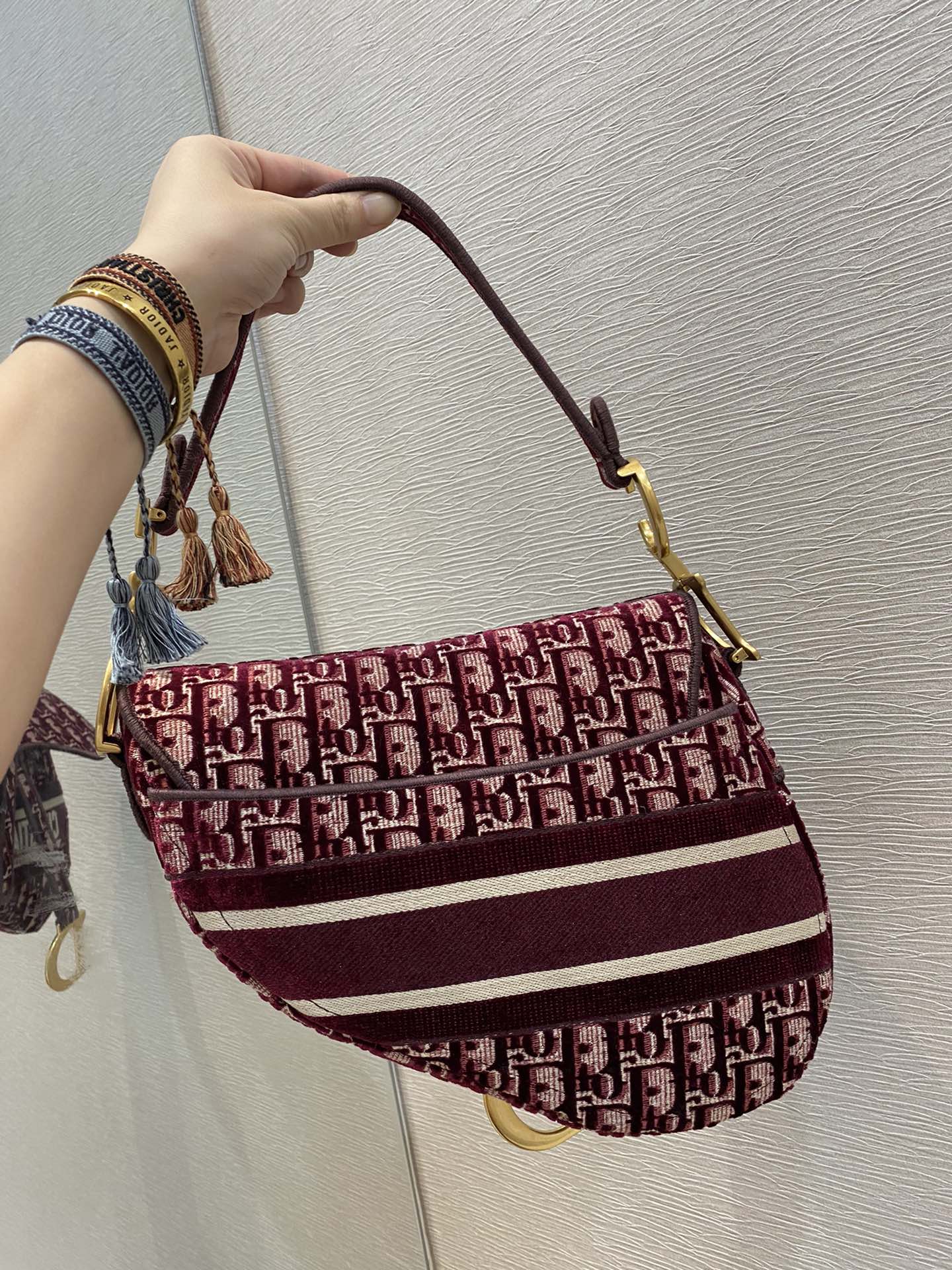 GLAMI Saddle Bag Red For Women 10in/26cm CD M0446CTZQ_M17E