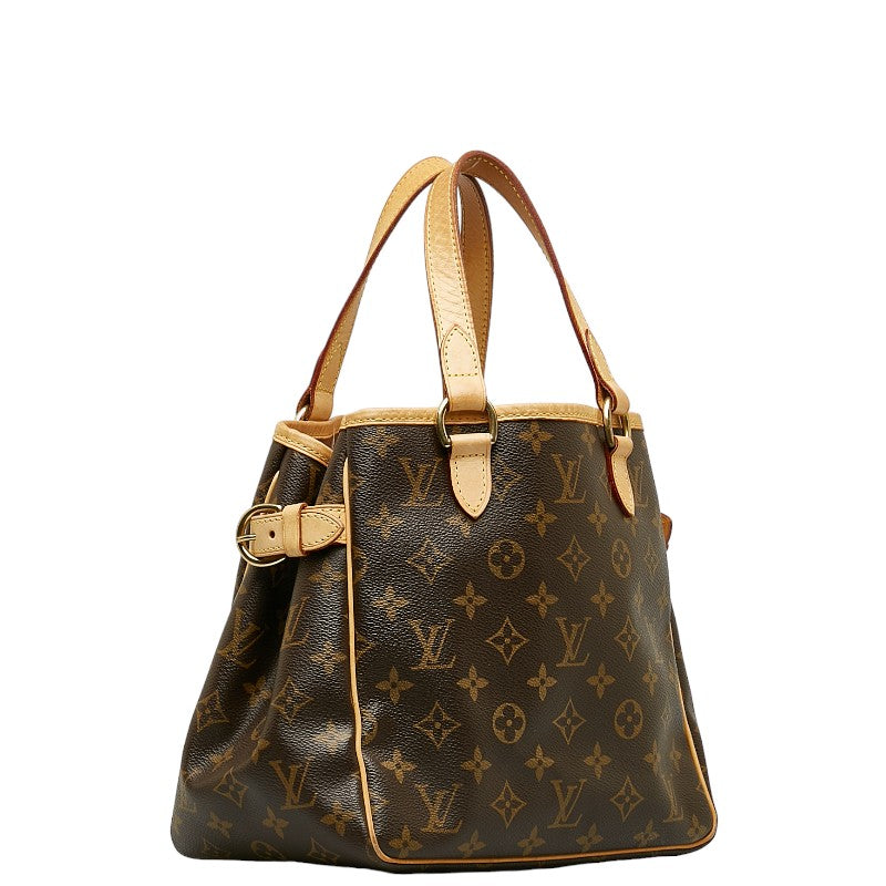 Louis Vuitton Monogram Batignol Handbag M51156 Brown PVC Leather  Louis Vuitton