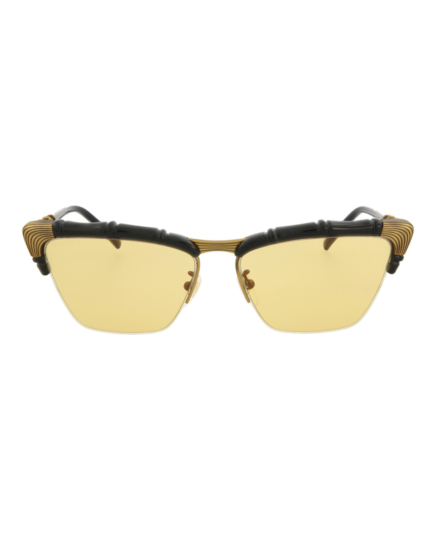 Cat Eye-Frame Injection Sunglasses