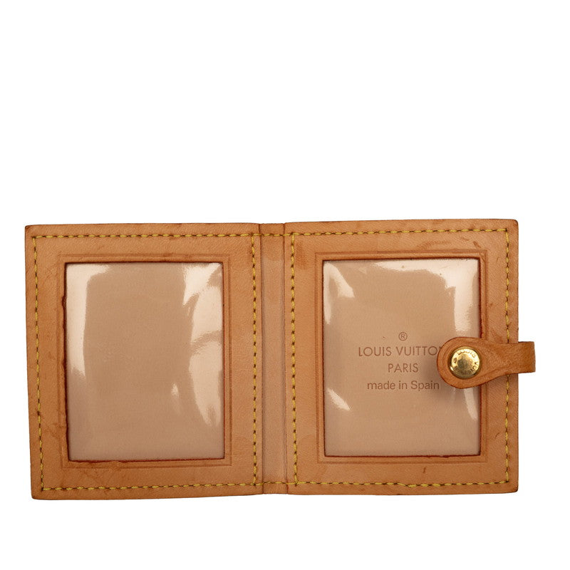 Louis Vuitton Monogram Multicolor Port Photo 2 Volle Photo Case M58003 Bronze White PVC Leather Ladies Louis Vuitton