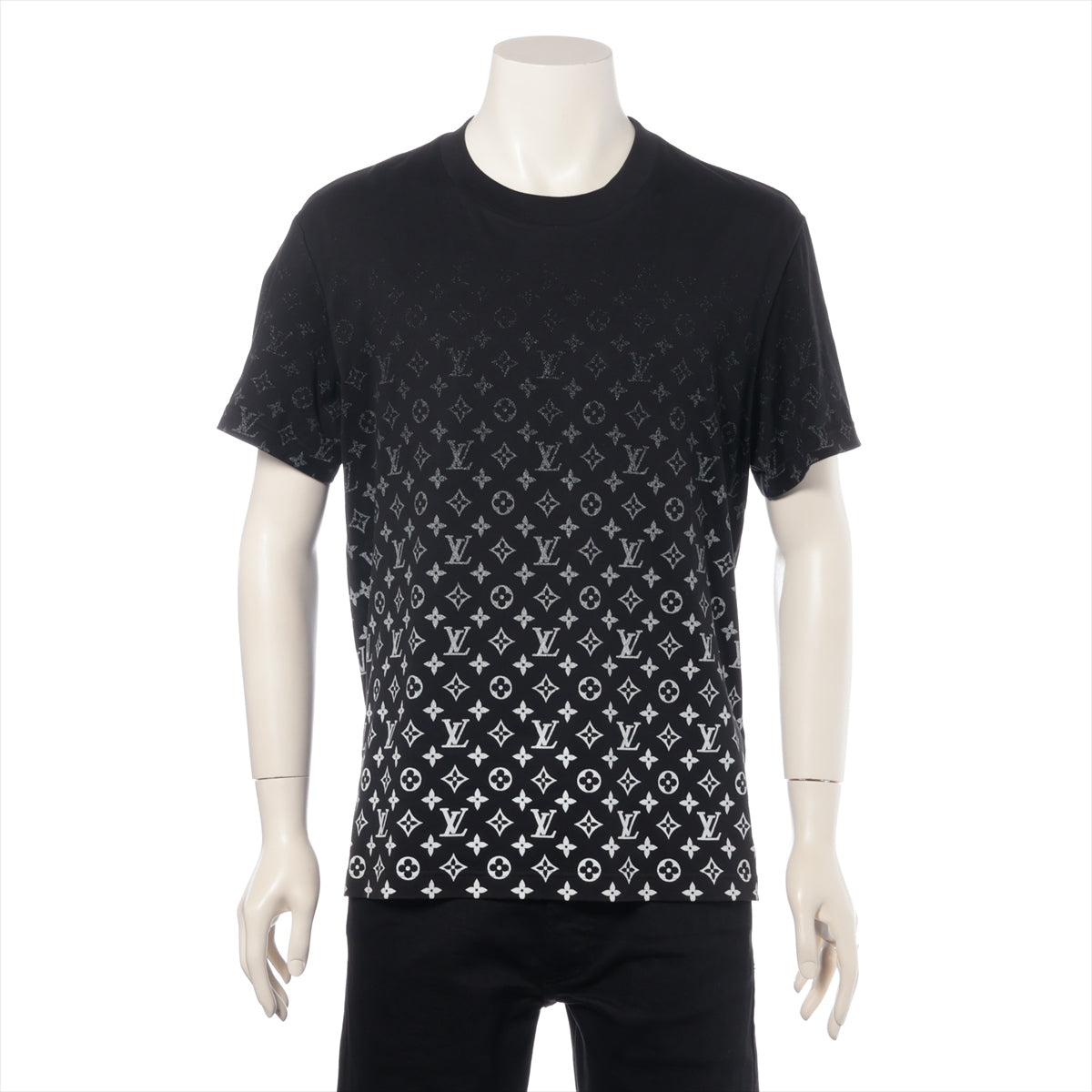 Louis Vuitton 21SS Cotton  M Mens Black RM211Q Gradient Monogram