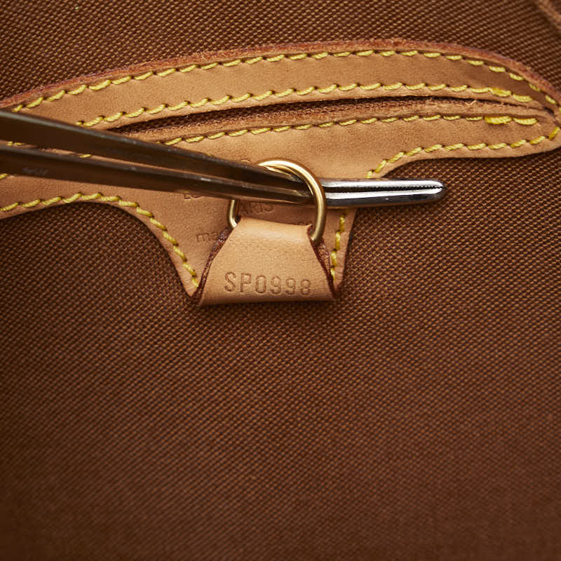 Louis Vuitton Monogram Elipse PM Handbag M51127 Brown PVC Leather  Louis Vuitton