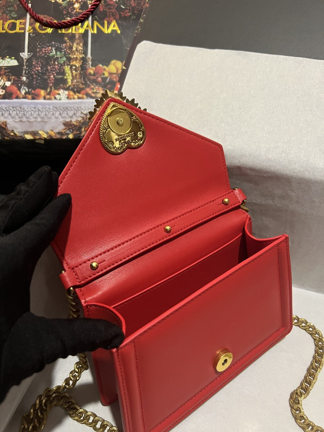 GLAMI Small Devotion Bag In Plain Red For Women 7.5in/19cm GLAMI GLAMI6711AV89387124