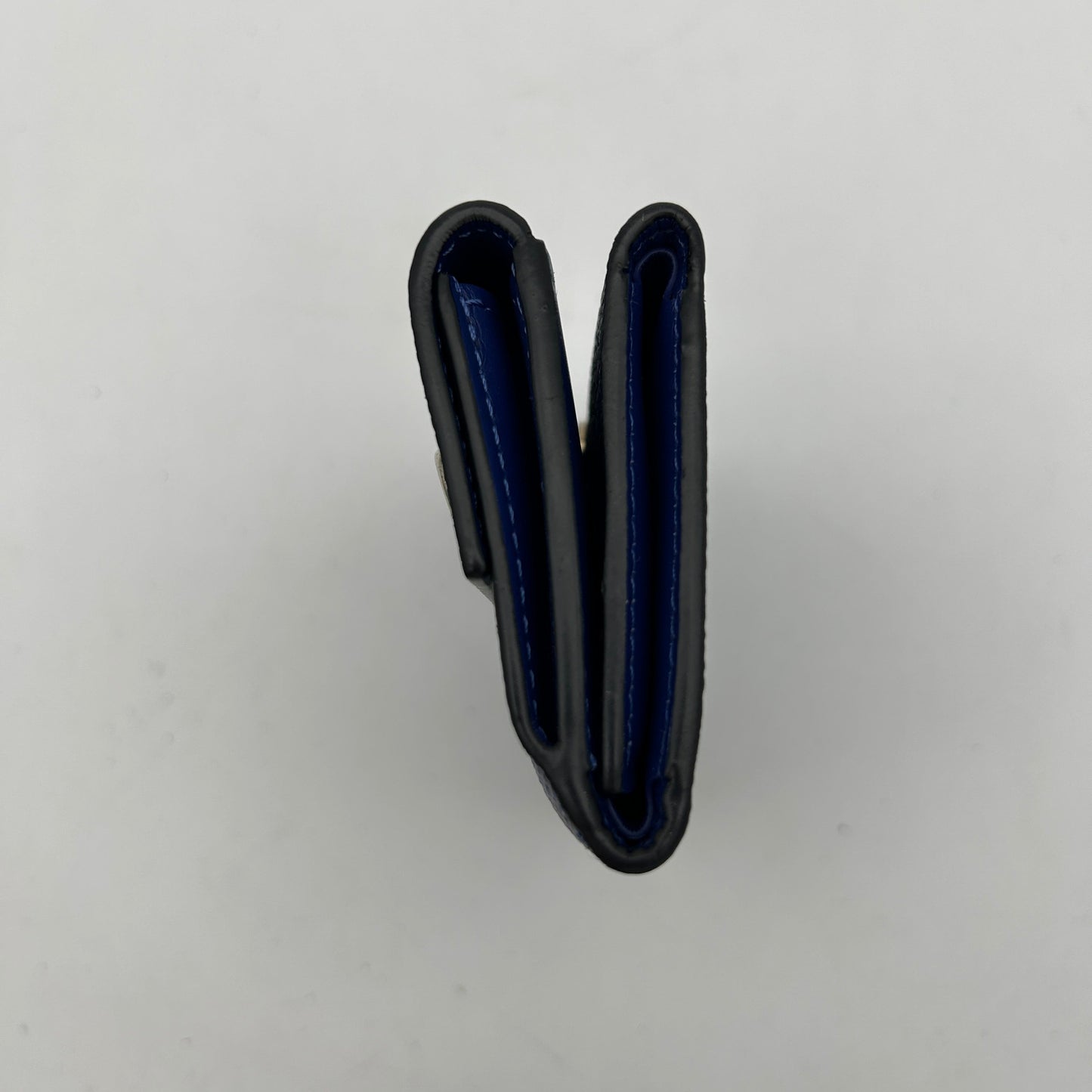 Louis Vuitton Blue Discovery Compact Wallet