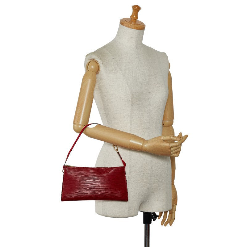 Louis Vuitton Louis Vuitton Epi M40776 Porsche Leather Castilian Red