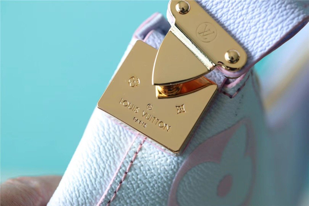 LV MarsGLAMIallow PM Hobo Bag In Monogram Canvas For Women 24cm/9.4 Inches Sunrise Pastel LV M46080
