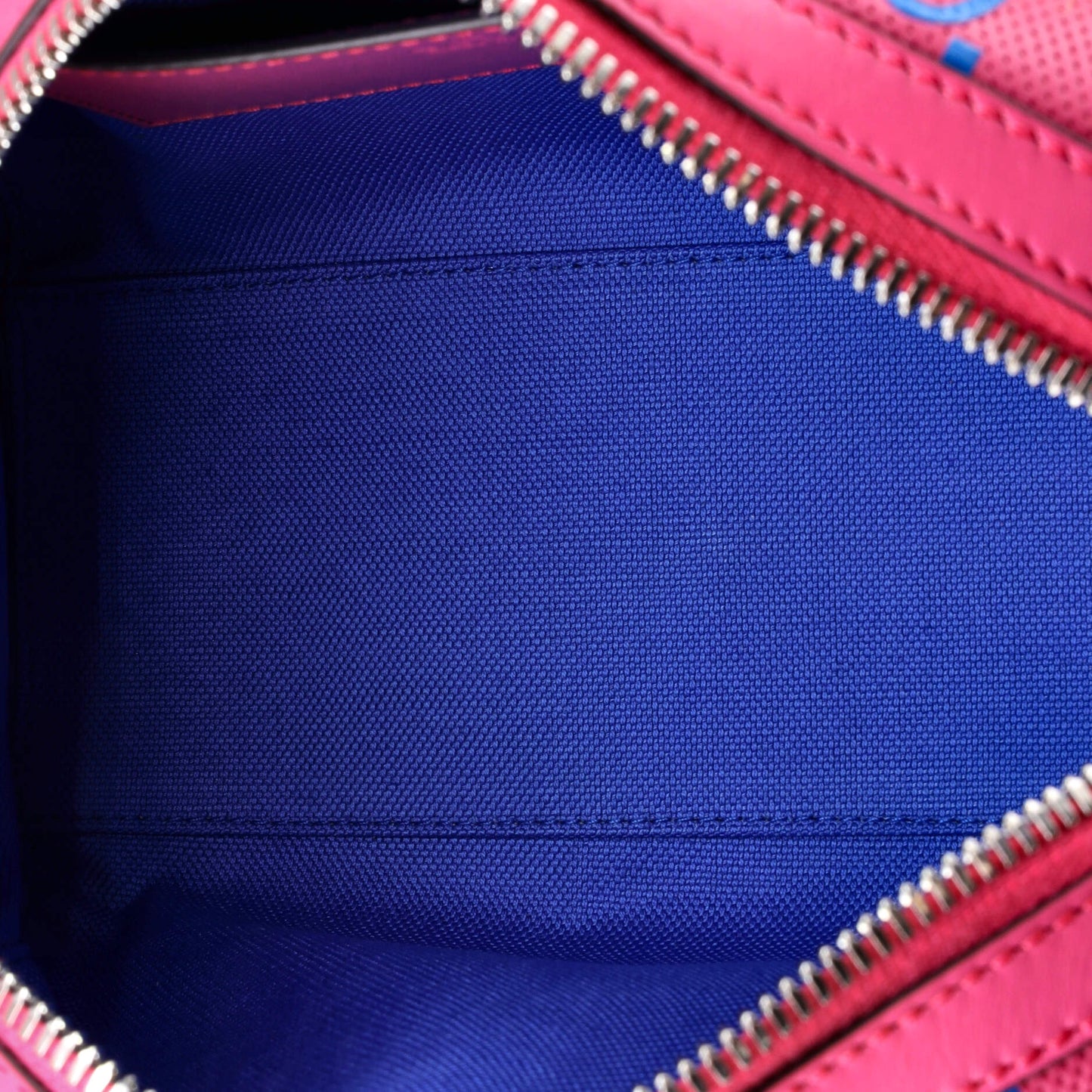 Duffle Bag GG Embossed Perforated Leather Mini