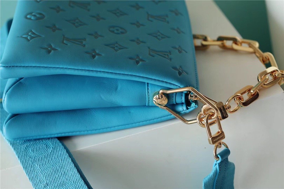 LV Coussin PM Monogram Blue For Women, WomenÃ¢â‚¬â„¢s Bags, Shoulder And Crossbody Bags 10.2in/26cm LVÃ‚Â 
