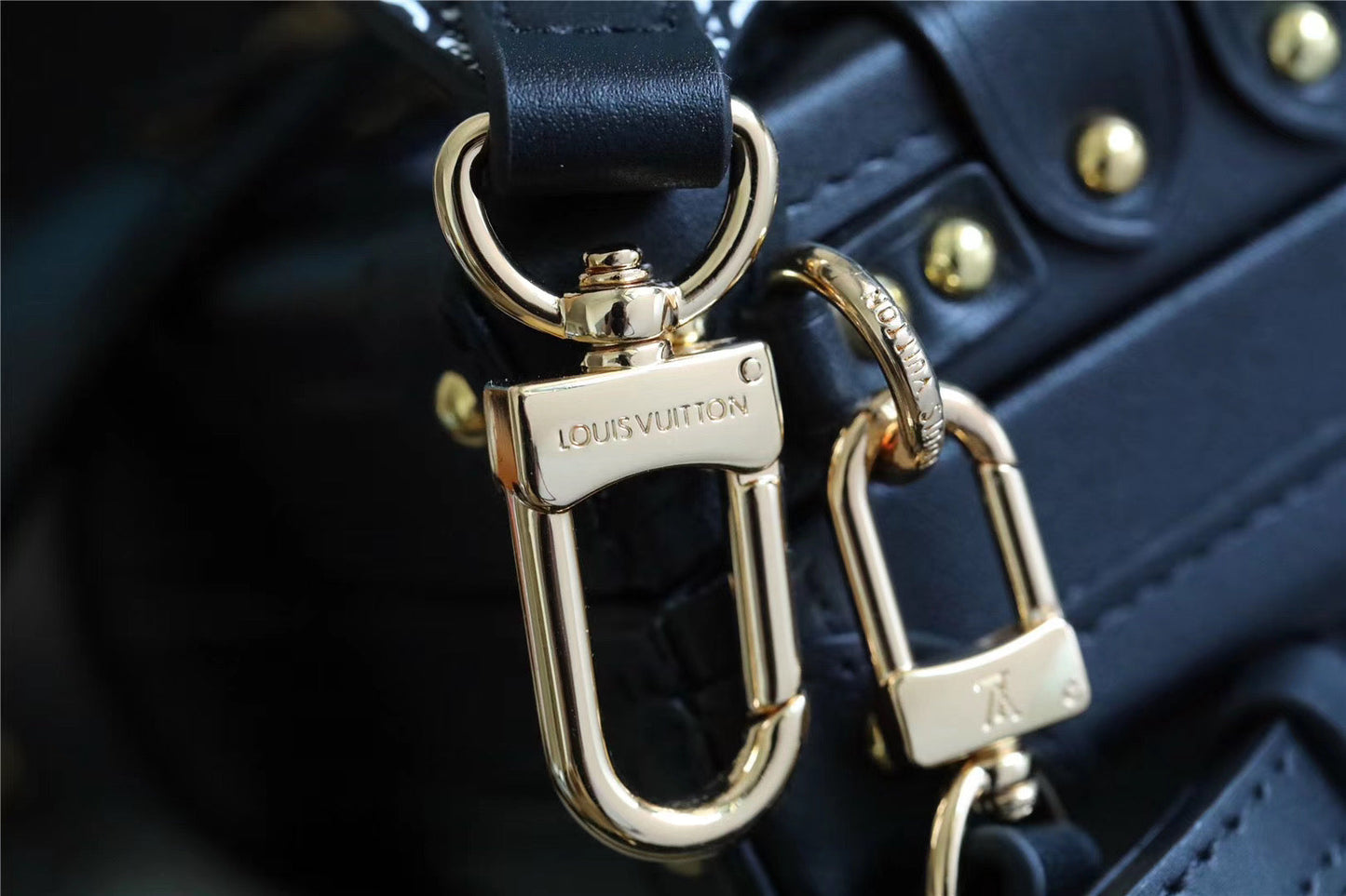 LV Petite Malle Jacquard SinGLAMI 1854 Black For Women, WomenÃ¢â‚¬â„¢s Handbags, Shoulder Bags And Crossbody Bags 7.5in/19cm LV