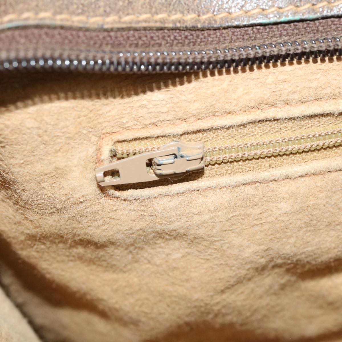 GUCCI Web Sherry Line GG Canvas Shoulder Bag Beige Red Green bs1024