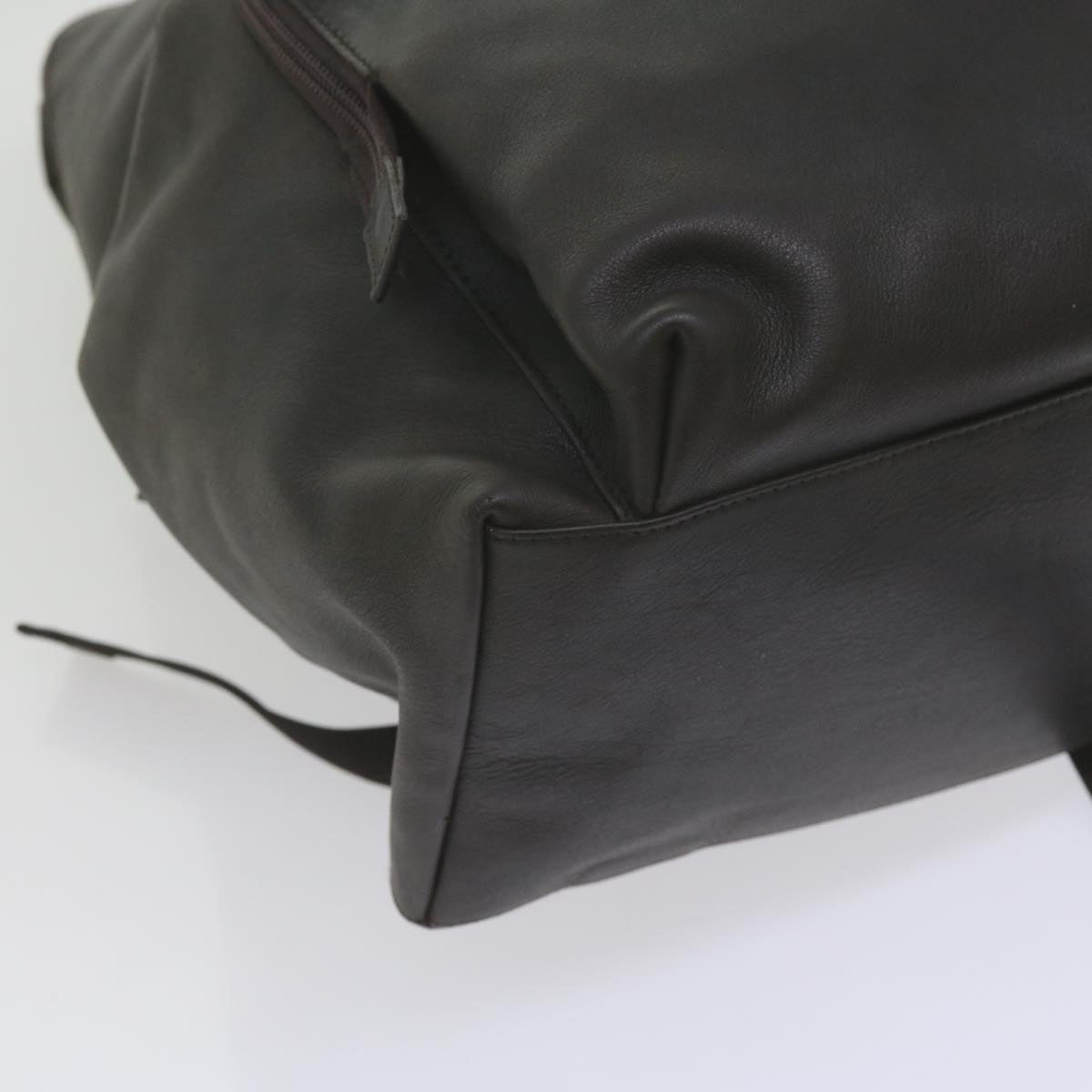 GUCCI Backpack Leather Brown 019 0302 bs10351