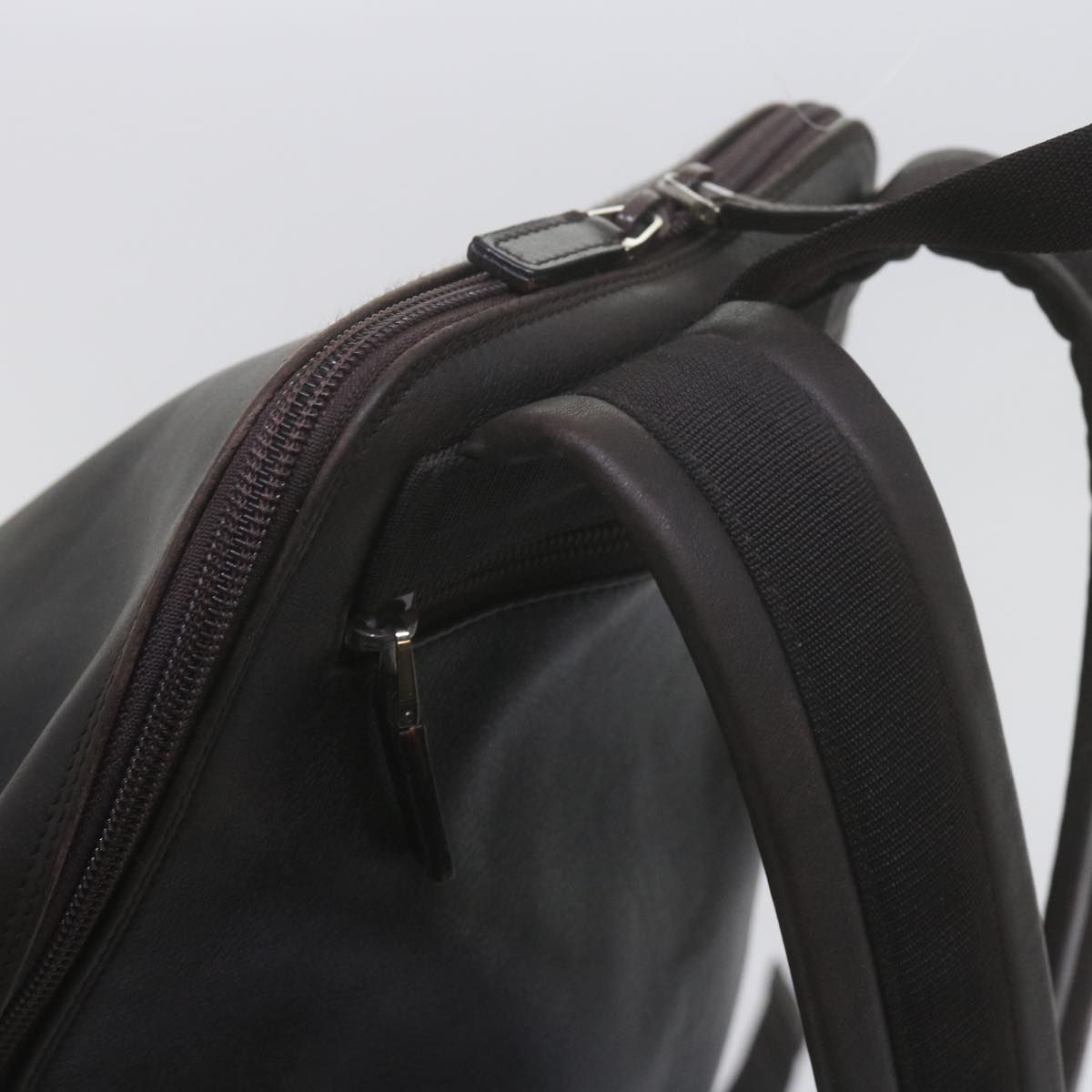 GUCCI Backpack Leather Brown 019 0302 bs10351
