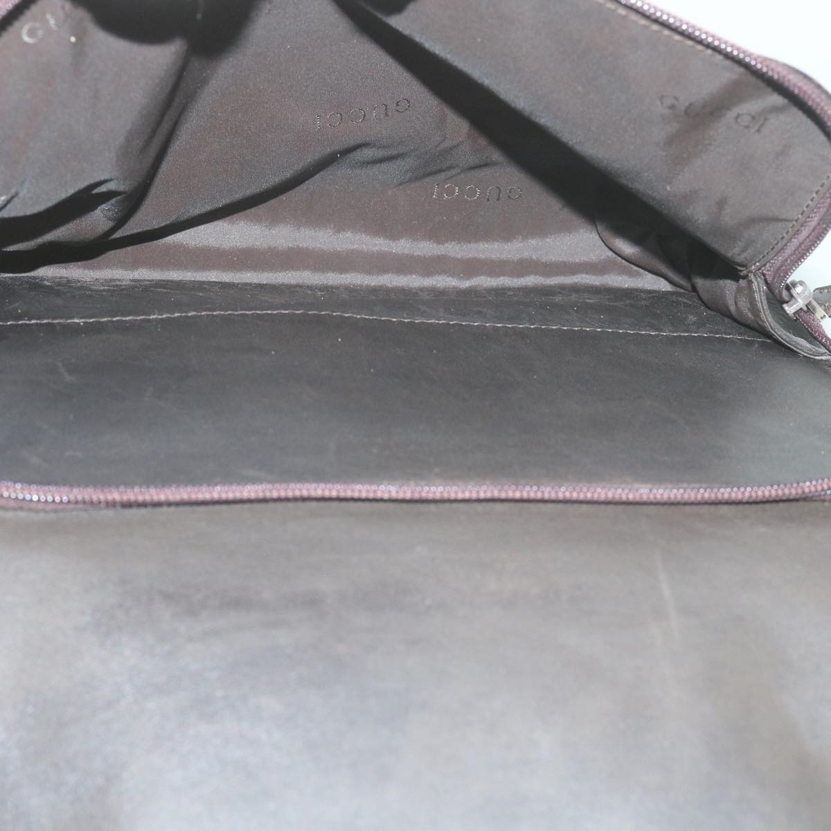 GUCCI Backpack Leather Brown 019 0302 bs10351
