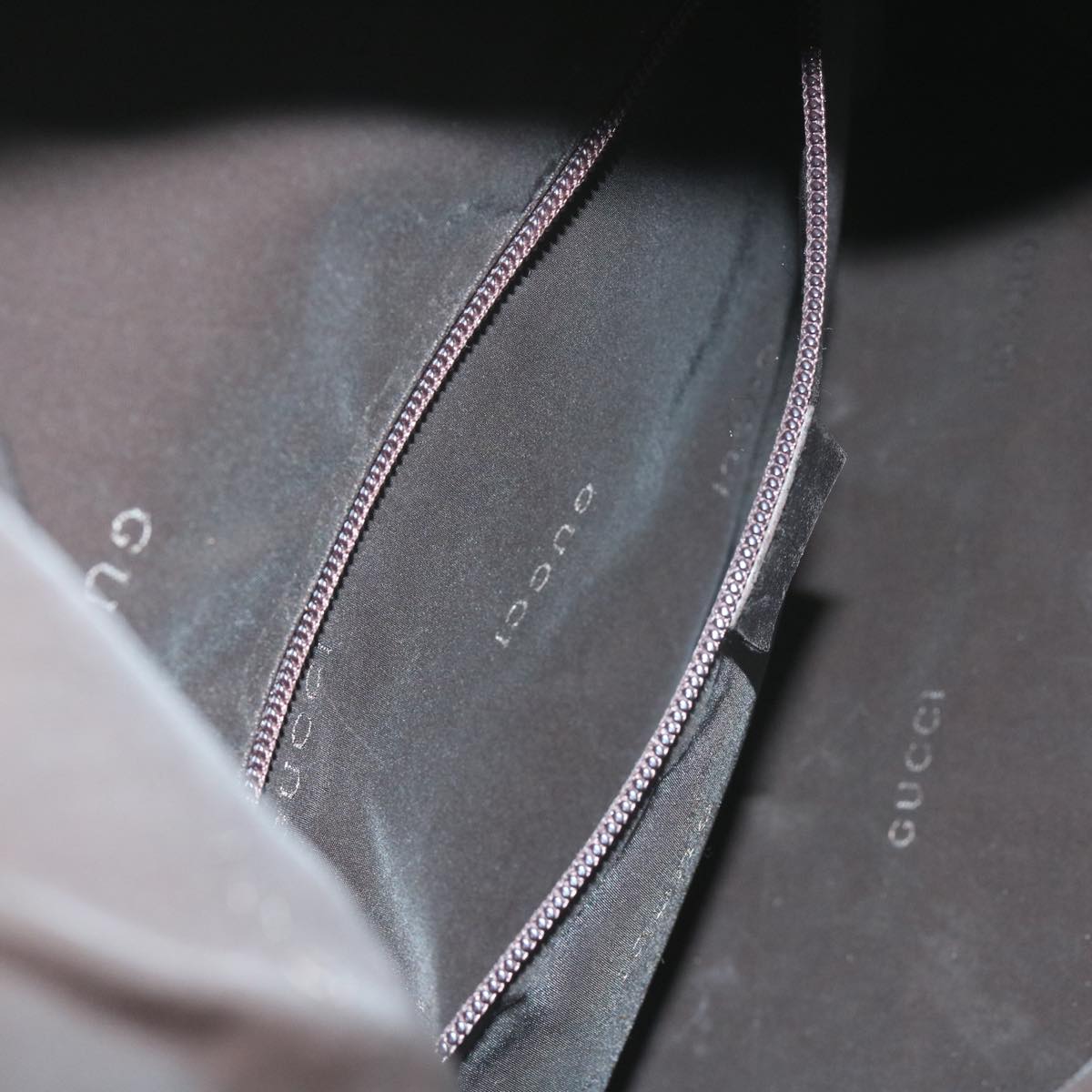 GUCCI Backpack Leather Brown 019 0302 bs10351