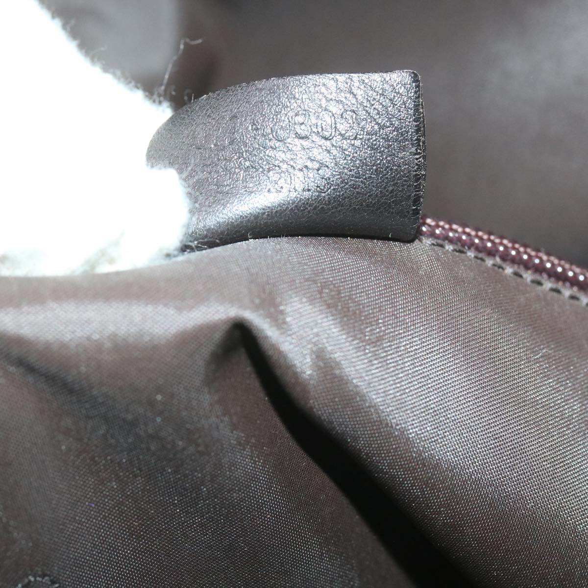GUCCI Backpack Leather Brown 019 0302 bs10351