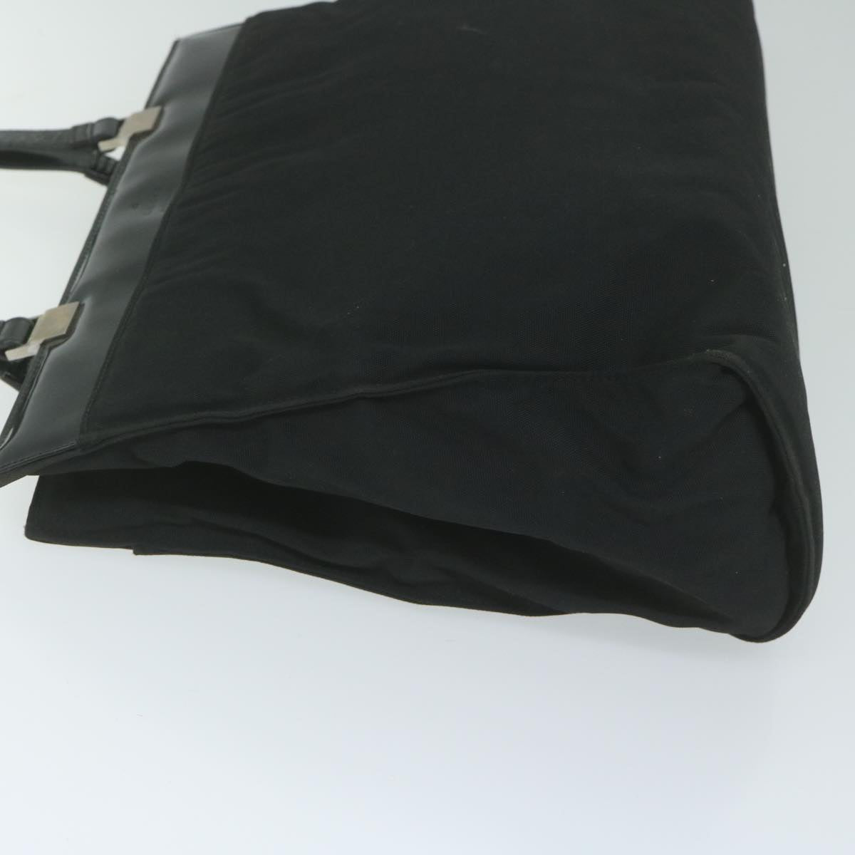 GUCCI Tote Bag Canvas Black 002 1039 002113 bs10596