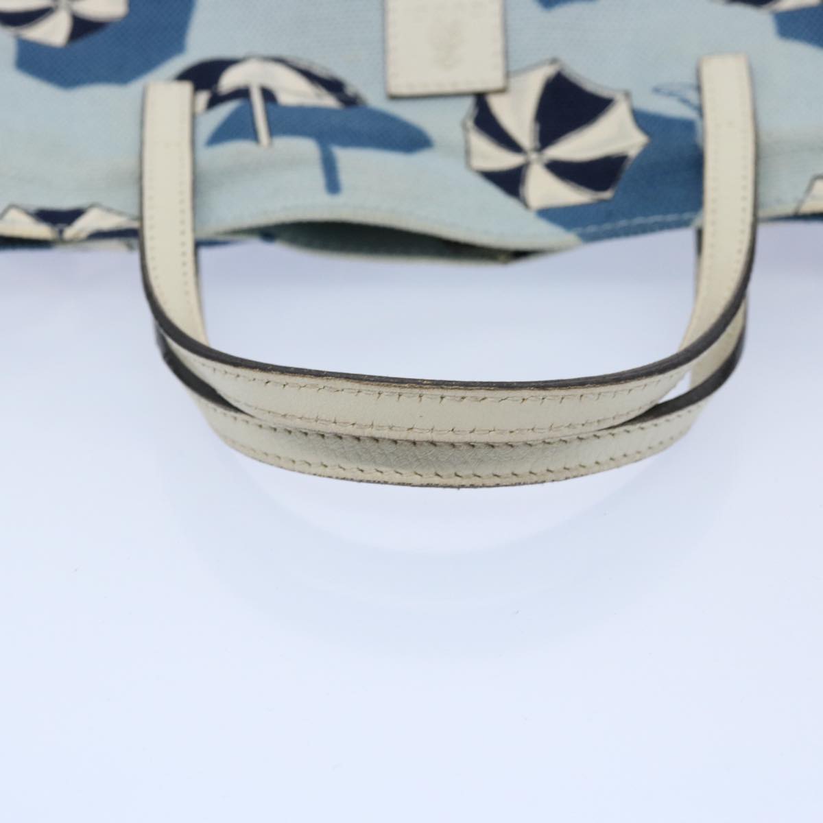 GUCCI Hand Bag Canvas Blue 284721 bs10615