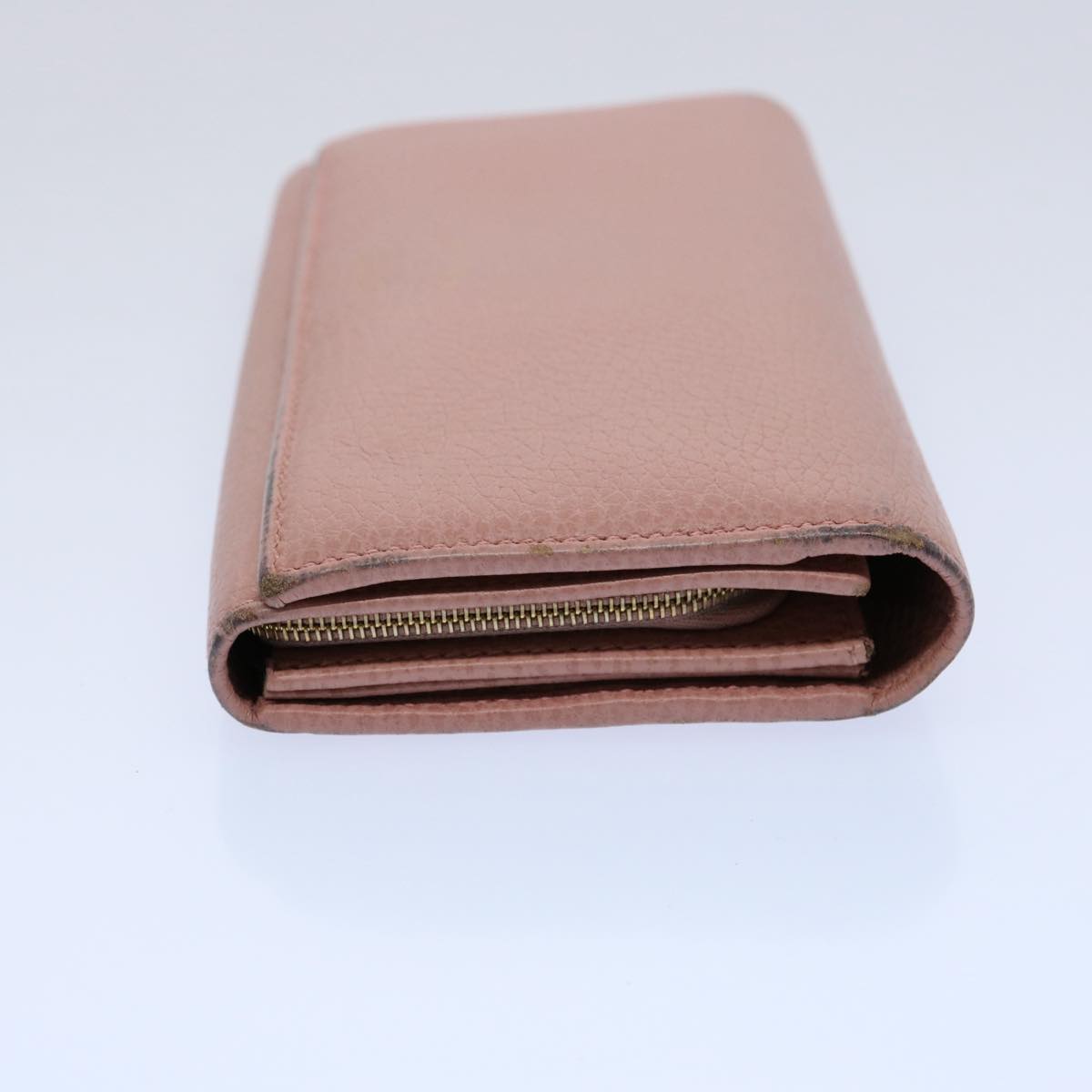 GUCCI Long Wallet Leather Pink 354498 bs10632