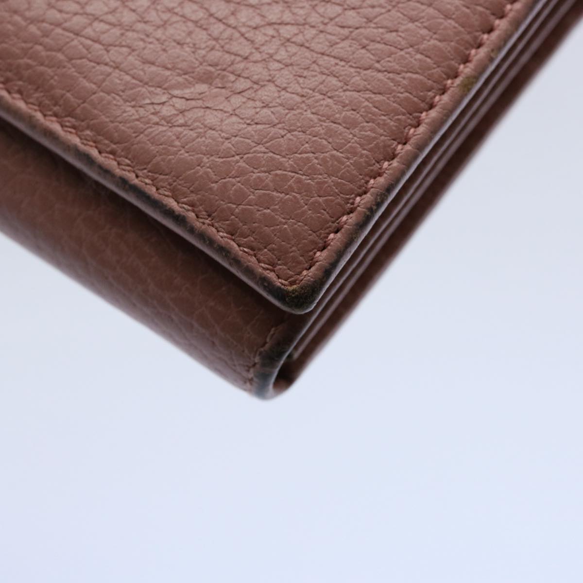 GUCCI Long Wallet Leather Pink 354498 bs10632