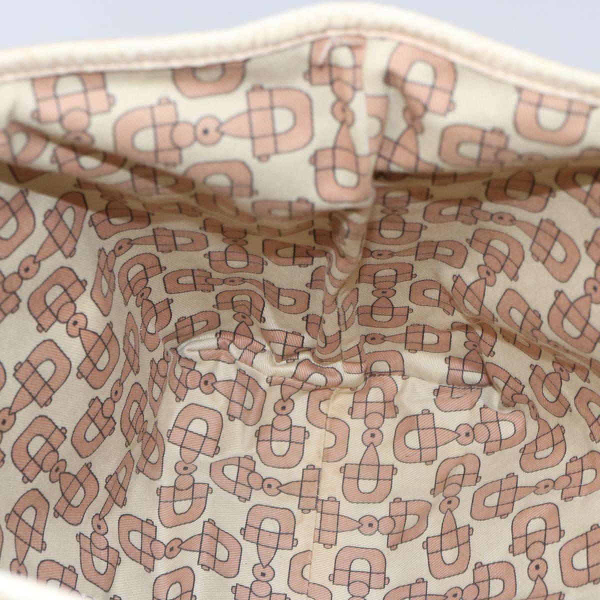 GUCCI GG Canvas Guccissima Tote Bag Beige 197953 bs10664