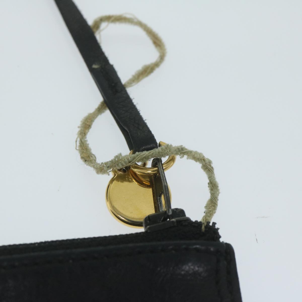CHANEL Shoulder Bag Lamb Skin Black CC bs10702