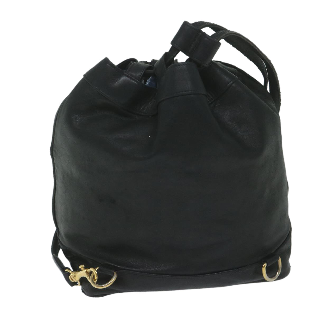 CHANEL Shoulder Bag Lamb Skin Black CC bs10702
