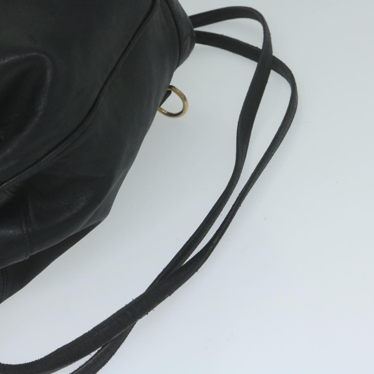 CHANEL Shoulder Bag Lamb Skin Black CC bs10702