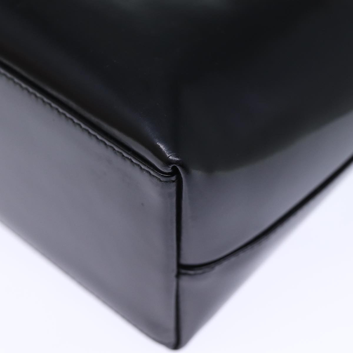 GUCCI Shoulder Bag Patent leather Black 002 2058 0480 0 bs13828