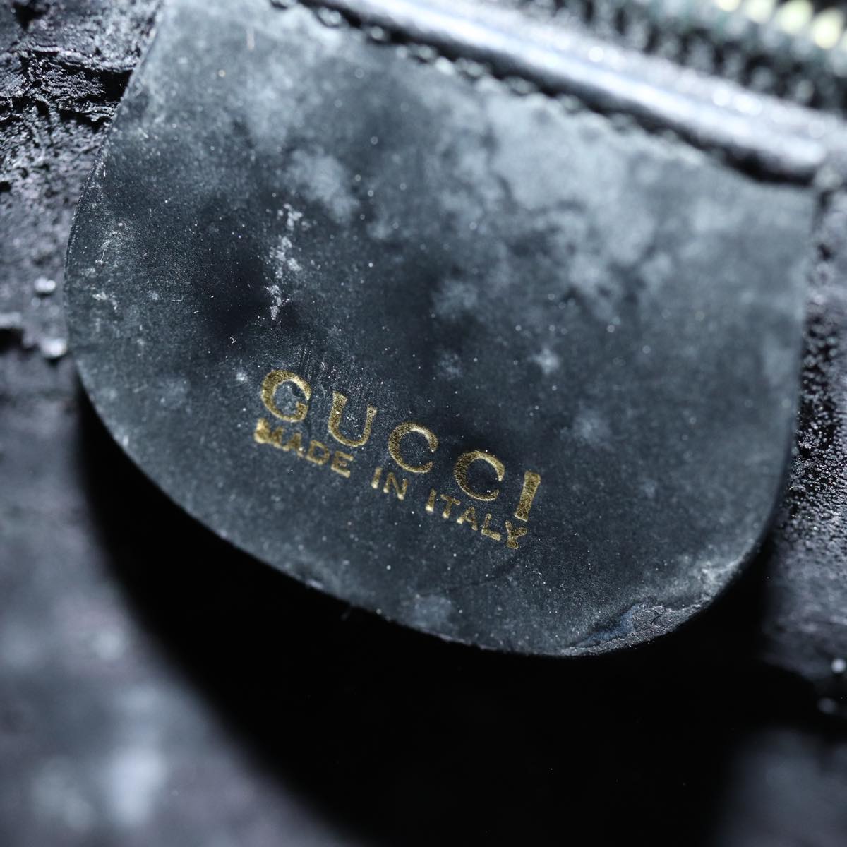 GUCCI Hand Bag Patent leather Black 000 2404 0503 bs13830