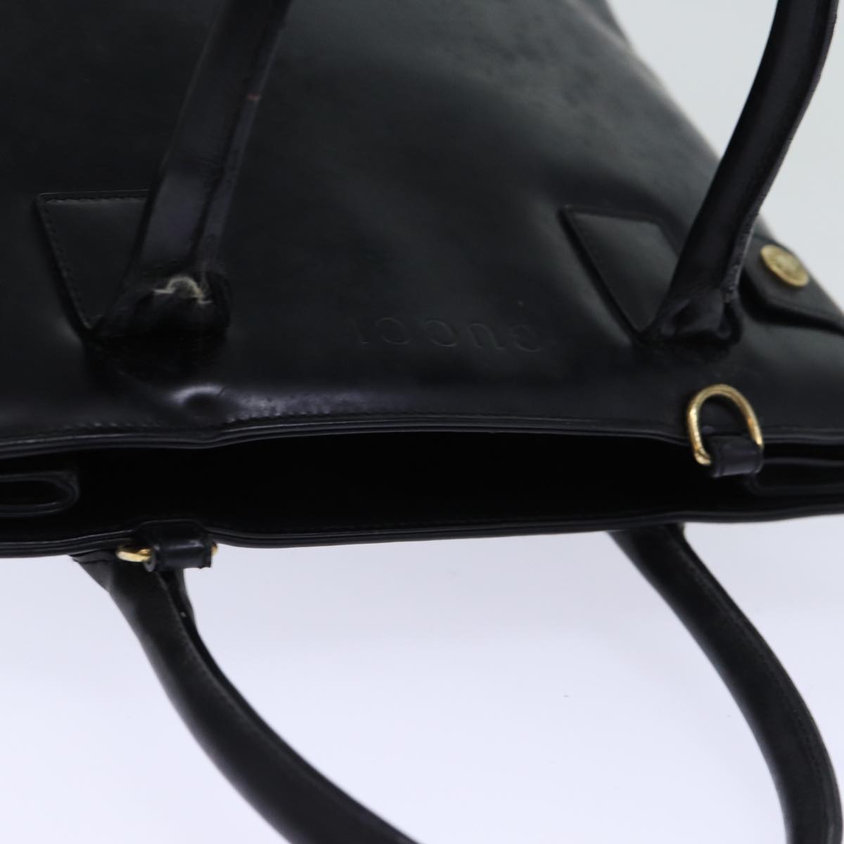 GUCCI Hand Bag Patent leather Black 000 2404 0503 bs13830