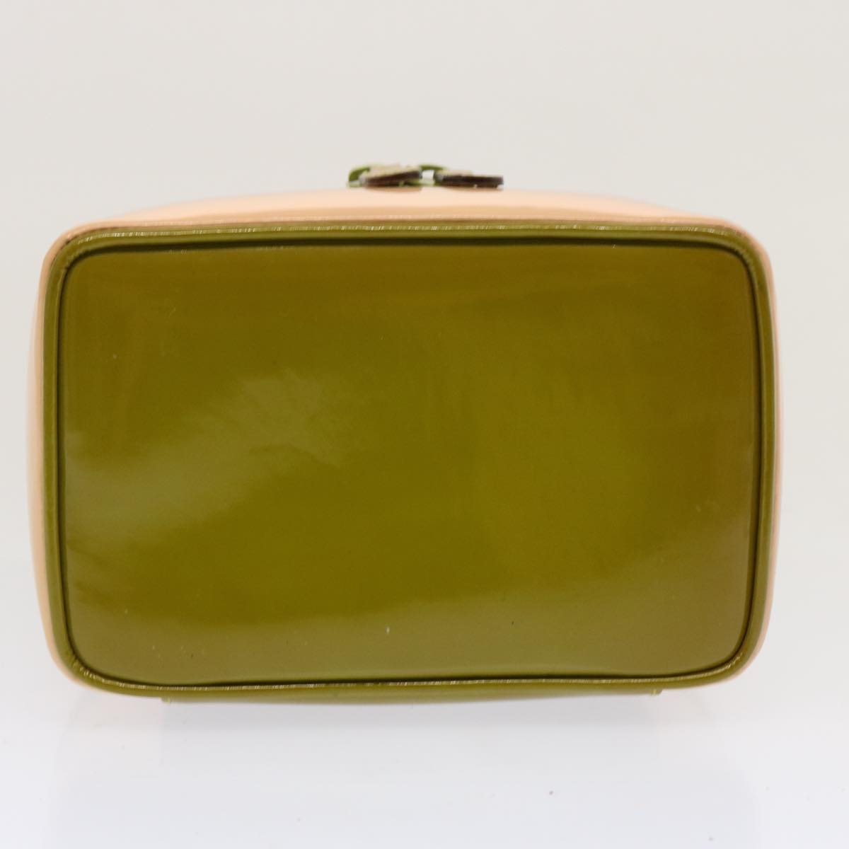 GUCCI Vanity Cosmetic Pouch Enamel Beige 032 1669 0141 bs13940