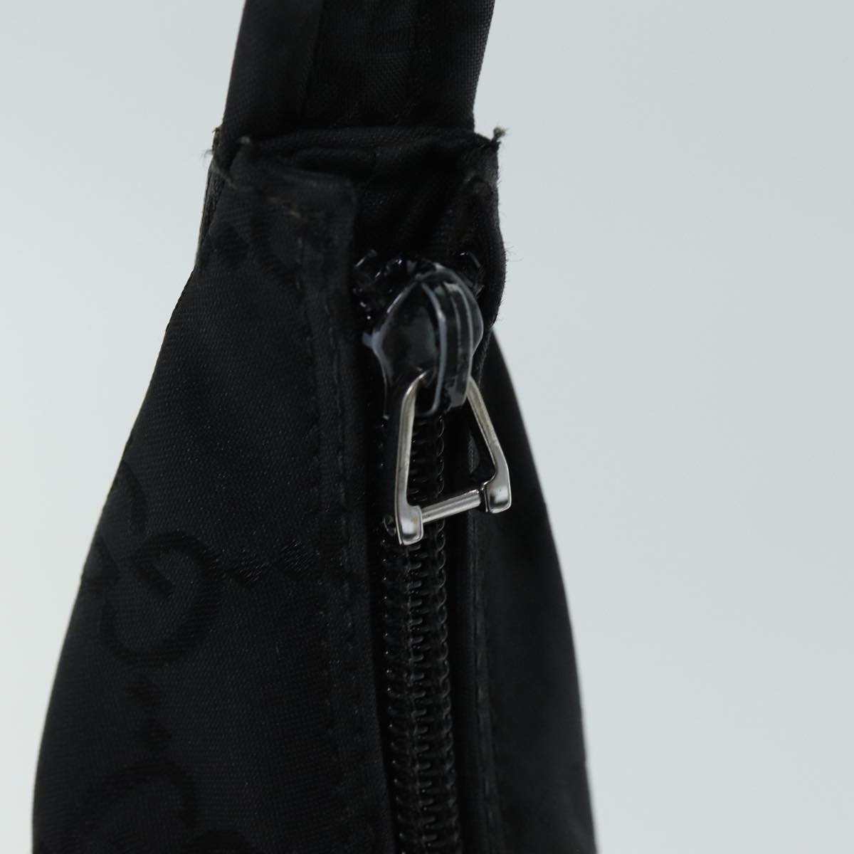 GUCCI GG Canvas Shoulder Bag Black 001 3380 bs14042